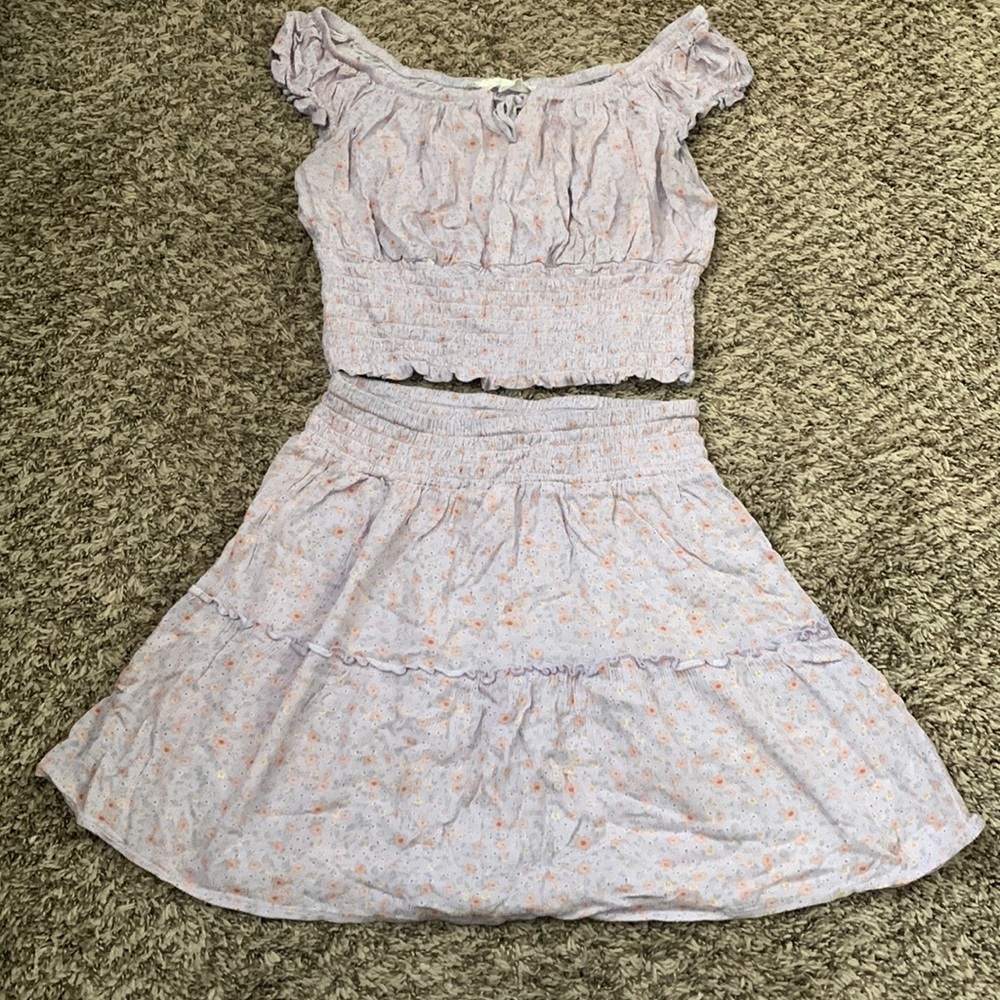 Skirt set